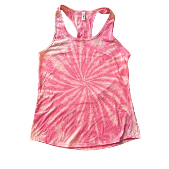 Pink Tie dye Tanks - Picture 1 of 1